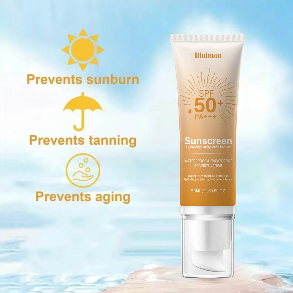 Daily Illuminating Tinted Fluid Liquid SPF 50 Facial Sunscreen - Broad Spectrum, Moisturizing, Hydrating Sun Care, Lightweight, No White Cast, Even Skin Tone, Natural Look, Youth-Enhancing for Radiant Skin, Ideal for Daily Facial Routine, Facial Sunscreen
